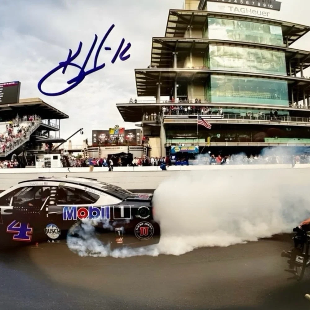 Kevin Harvick Authentic Autographed Photo Indianapolis Win “The Brickyard” 2019 - Picture 3 of 7